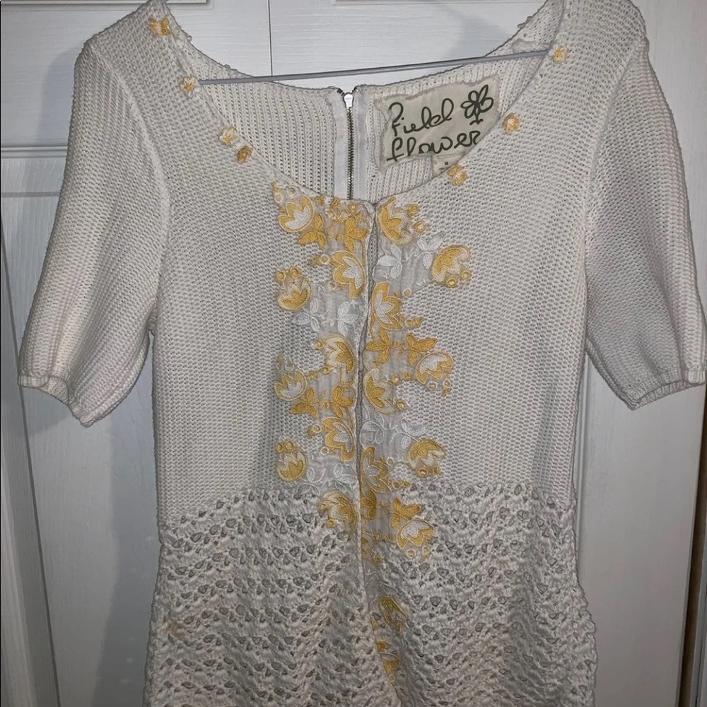 Short Sleeve Anthropologie Sweater